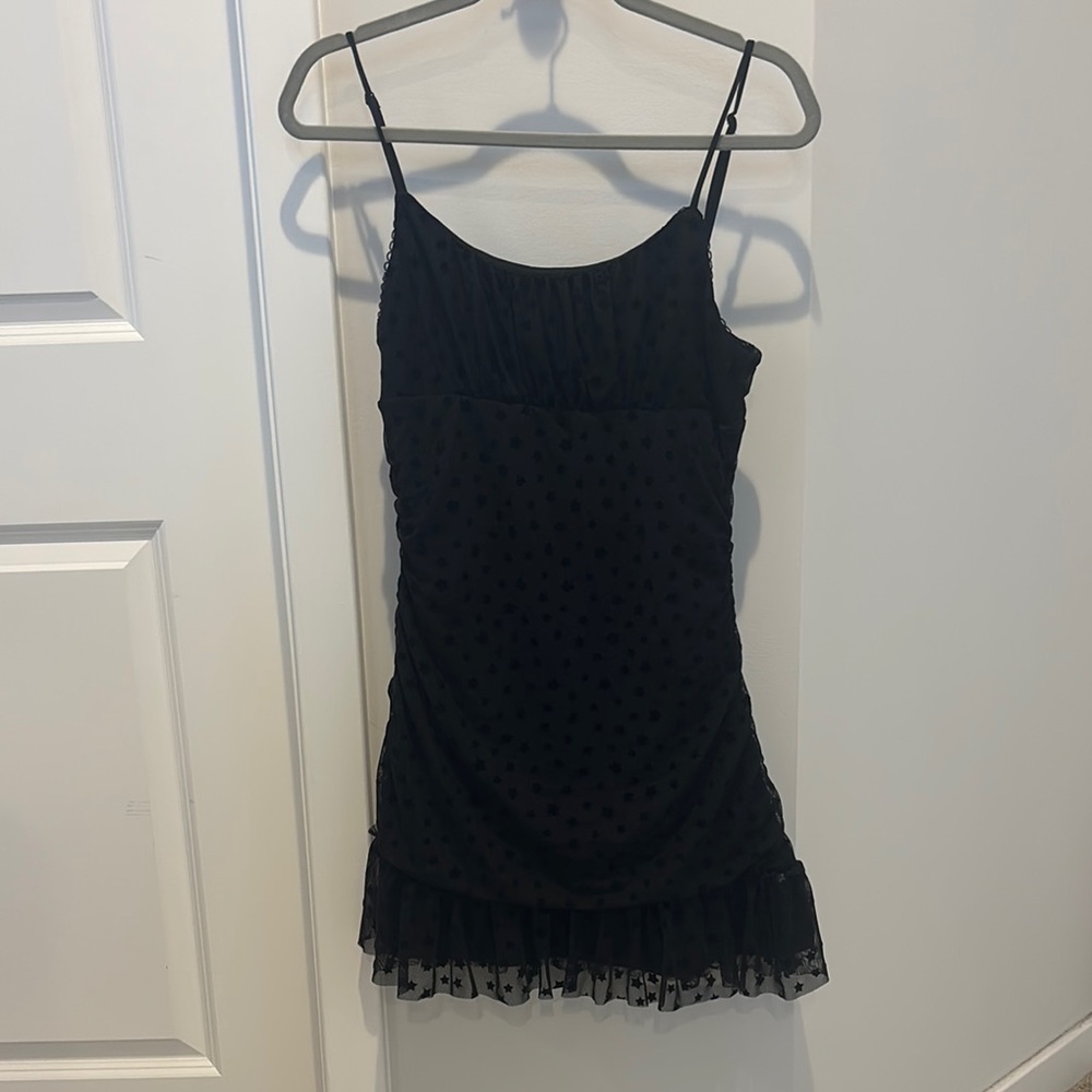 Altar'd State Black Star Pattern Dress